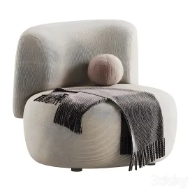 Lek lounge armchair